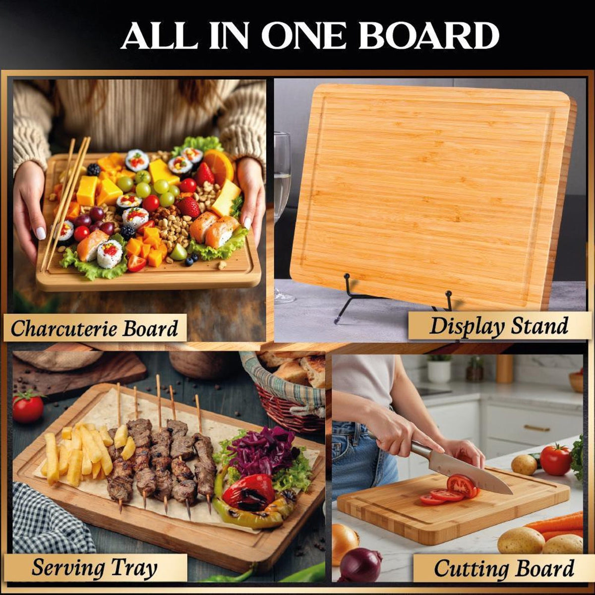 Papa's Best Catch Customized Cutting Board, Personalized Fishing Gift for Dad, Custom Kids Names Board, Father's Day Gift for Dad Grandpa