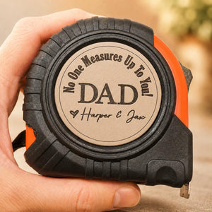 Personalized Measuring Tape Gift for Dad Custom Tape Measure Insert Father s Day Gift Daddy Grandpa Papa
