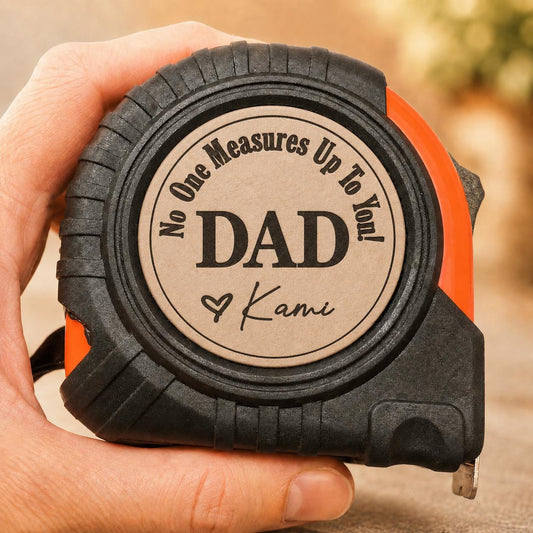 Personalized Measuring Tape Gift for Dad Custom Tape Measure Insert Father s Day Gift Daddy Grandpa Papa