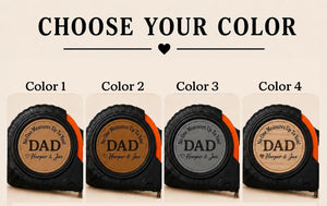 Personalized Measuring Tape Gift for Dad Custom Tape Measure Insert Father s Day Gift Daddy Grandpa Papa