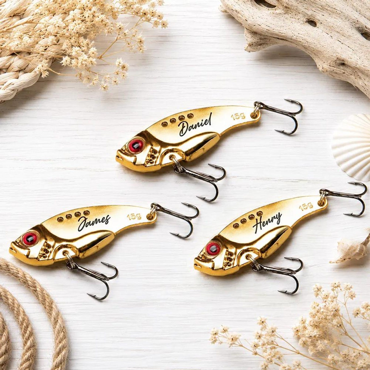 custom imprinted fishing lures Personalized Lure Set, Engraved Metal Bait, Gift for Dad Grandpa Uncle, Birthday Retirement & Father's Day Fisherman Keepsake A slow lift and drop Personalized Fishing Lure for Dad,