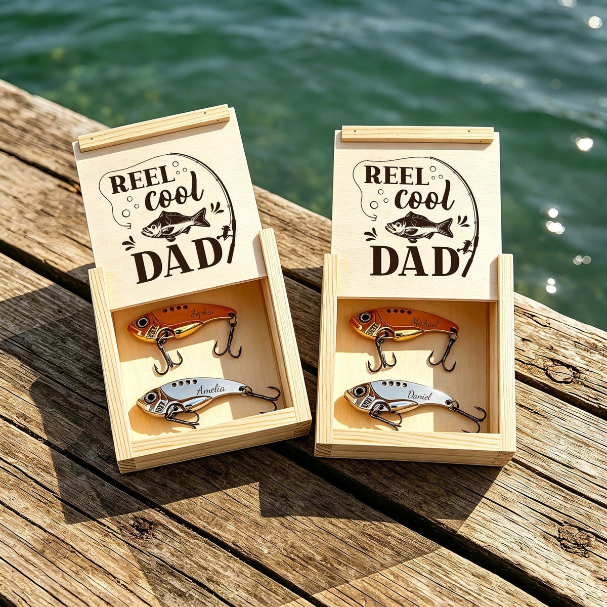 custom personalized fishing lures Minnow Magic Lure Reel in the Fun with a Touch!, Custom Spinner Bait with Photo, Personalized Photo Fishing Gift fishing buddy or any fishing enthusiast Fishing Lures Dad & Children