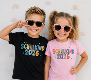 First Day of School 2026 T-Shirt Personalized Shirt with Name First Day of School Outfit for Boys & Girls