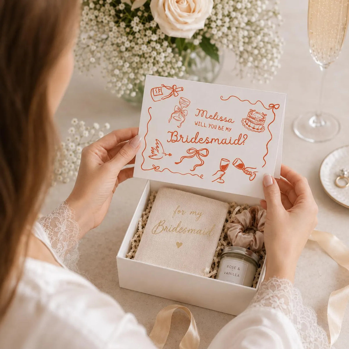 Personalized Bridesmaid Proposal Card