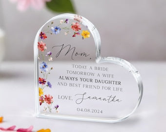 Personalized Mother of the Bride Gift, Mother of the Bride Gift, Wedding Gift for Mother of the Bride, Wedding Keepsake Gift from Bride