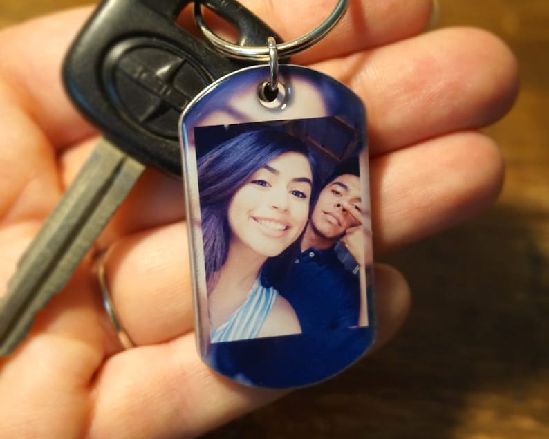 Boyfriend Keychains, Gift For Boyfriend, Anniversary Gift, Key Chain, Gift For Him, Photo, Photo gift, Personalized, Custom, picture