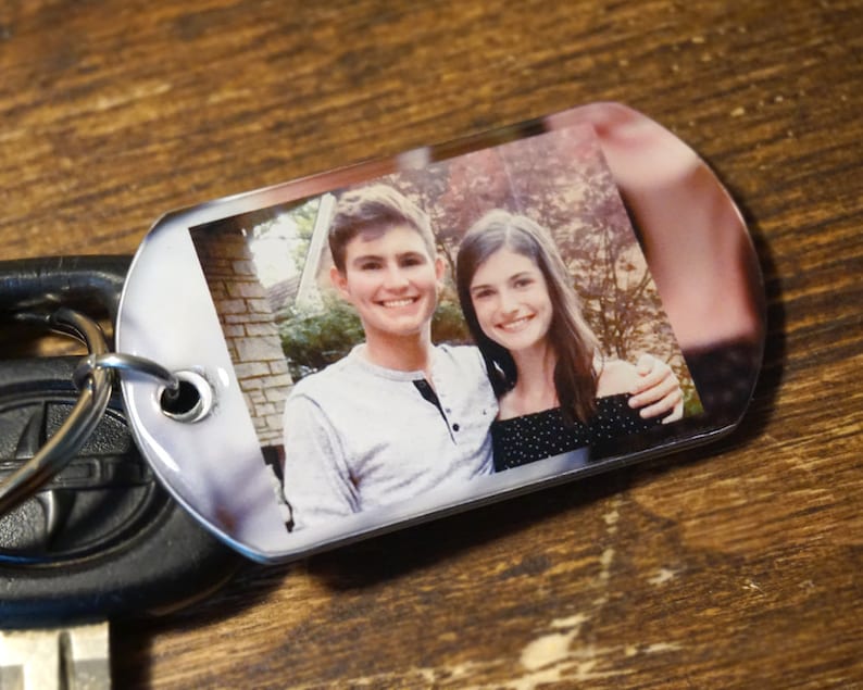 Boyfriend Keychains, Gift For Boyfriend, Anniversary Gift, Key Chain, Gift For Him, Photo, Photo gift, Personalized, Custom, picture