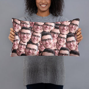 Crazy Face Pillow, Photo Pillow, Custom Faces Pillow, Funny Birthday Gift, Personalized Gift, Picture Pillow, Best Friend Gift