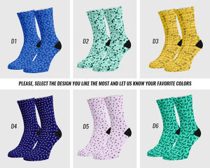 Personalized Pet Photo Socks, Custom Dog & Cat Photo Socks, Pet Lovers Gift