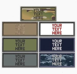 Personalized Designed Embroidered Patch, Custom Military Name Tape