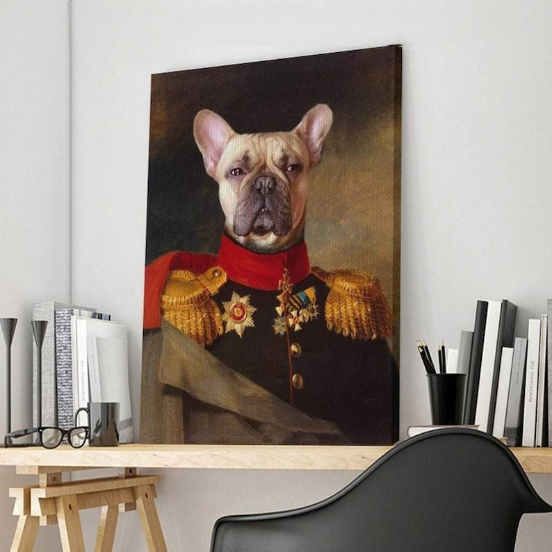 Custom Royal Pet Portrait, Renaissance Dog Painting, Pet Lovers Gift, Royal Portrait, Pet Portrait gift, Gift for Cat, Gift for Dog