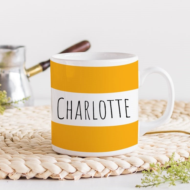 Personalised name mug / Christmas gift for him or her / Corporate gift / Company Gift for client or employees / Colleague Christmas gift