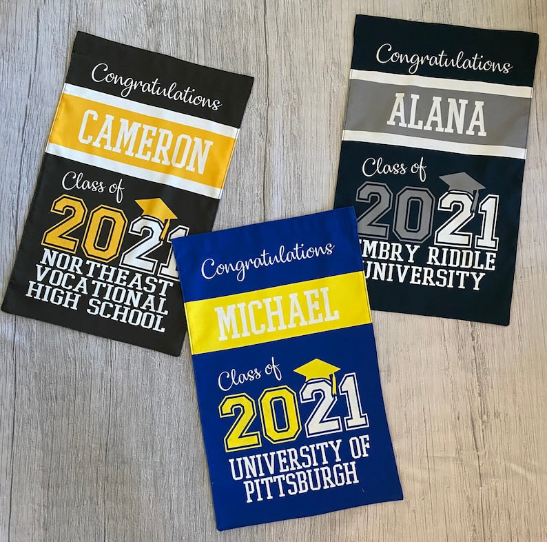 Graduation Senior Flag Class of 2025 Personalized