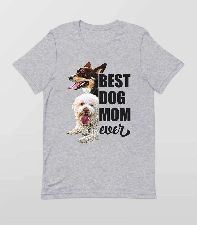 Fur Mama shirt dog mom gift custom shirt custom dog shirt, Personalized shirt Dog Lovers Mother's Day Gift For Dog Mom