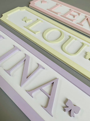 Boys name sign Girls name sign Boys door sign Girls door sign street style sign nursery door sign kids room door sign Childs room door sign