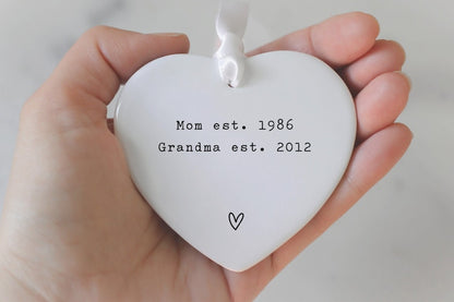 Grandma Gift, Pregnancy Announcement to Grandparents, Mother's Day Gift, Personalized, New Grandma Gift, First time Grandma