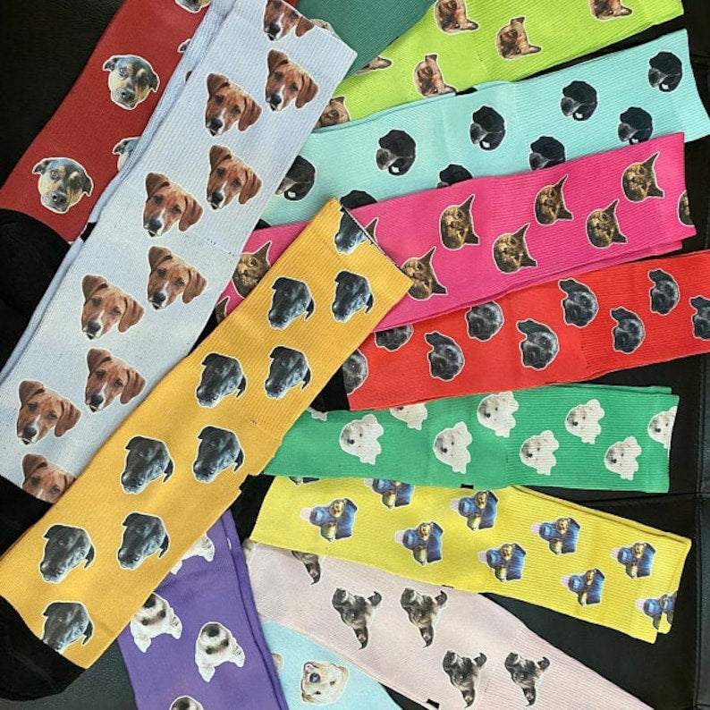Custom Face Socks, Personalized Photo Socks, Picture Socks, Face on Socks, Customized Funny Photo Gift For Her, Him or Best Friends