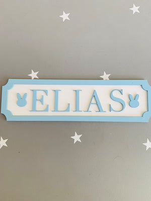Boys name sign Girls name sign Boys door sign Girls door sign street style sign nursery door sign kids room door sign Childs room door sign
