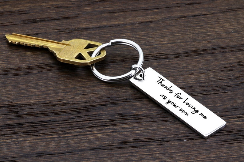 Custom Christmas Gift for Mom, Bonus Mom Keychain, Step Mom Keychain, Personalized Mothers Day Gift, Step Mom Gift, Keychain for Step Mom