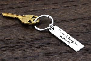 Custom Christmas Gift for Mom, Bonus Mom Keychain, Step Mom Keychain, Personalized Mothers Day Gift, Step Mom Gift, Keychain for Step Mom