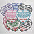 There Are The Clothes I Used To Wear, Personalized Heart Embroidered Memorial Patch, Patch For Memory Cushions, Memory Pillows