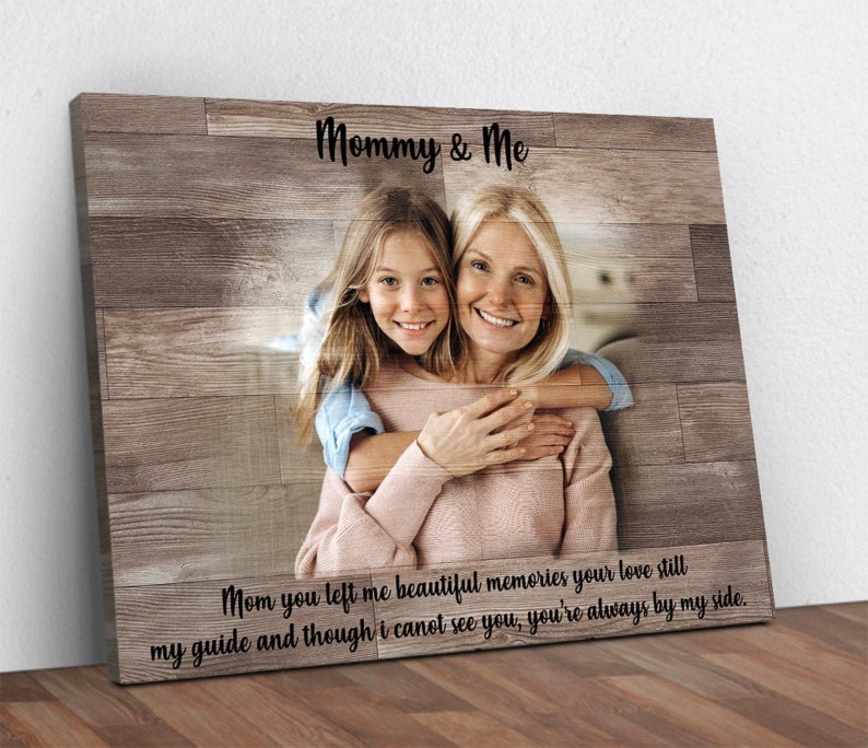 Memorial Gift For Loss Of Mother, Sympathy Gift Loss Of Mother Canvas Sign, Bereavement Gift Mother's Day Gift Mother Memorial Gift