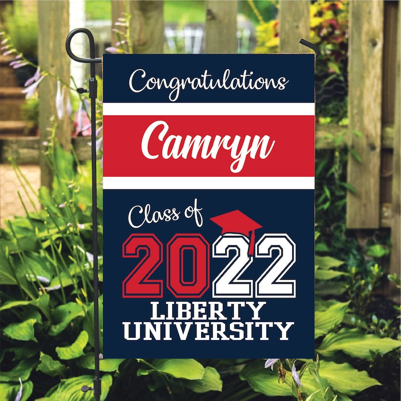 Graduation Senior Flag Class of 2025 Personalized