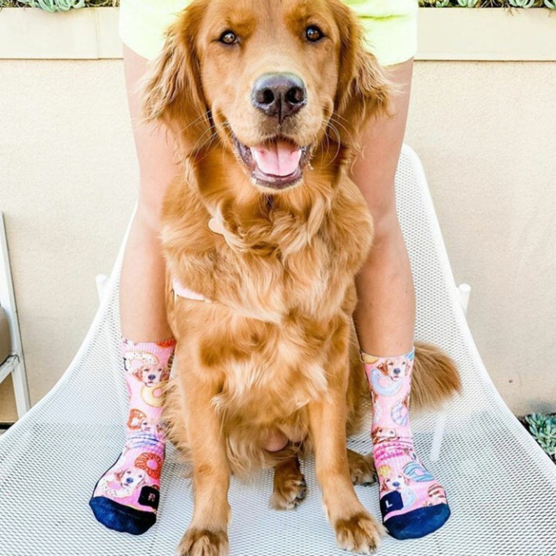 Custom Dog Printed Socks - Customized Photo Socks, Personalized Socks, Custom Printed Socks, Picture Socks, Gift Socks