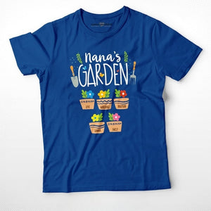 Personalized Grandma's Garden Shirt Grandma Gift For Grandma Nana Shirt Oma Shirt Grandma shirt Grandma Tee New Grandma With Grandkids Names