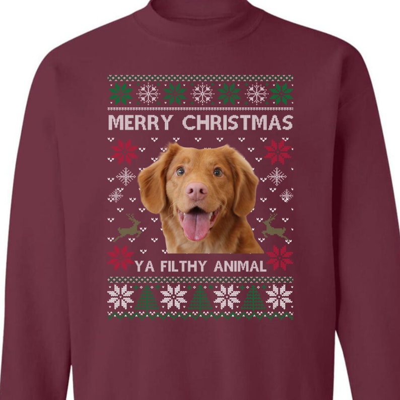 Custom Photo Ugly Christmas Ya Filthy Animal Dog Cat Sweatshirt, Dog Lover Sweater Christmas il_794xN.3364306942_dd4z_e30b85ef-3e17-46d4-bc2a-5cea53db9822.jpg