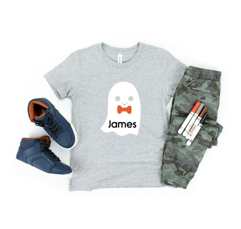 Halloween ghost, Ghost Shirts, Toddler Shirt, Kids Halloween Shirts, Personalized Halloween Shirts, Halloween Baby,Ghost Baby,Custom Tee