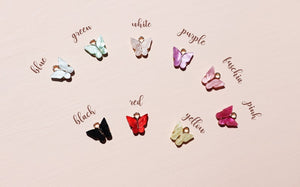 Personalised Initial Butterfly Keyring | Large Initial Keyring | Acrylic Keychain | Letter Keyring | Bridesmaid | Christmas | Gifts For Her