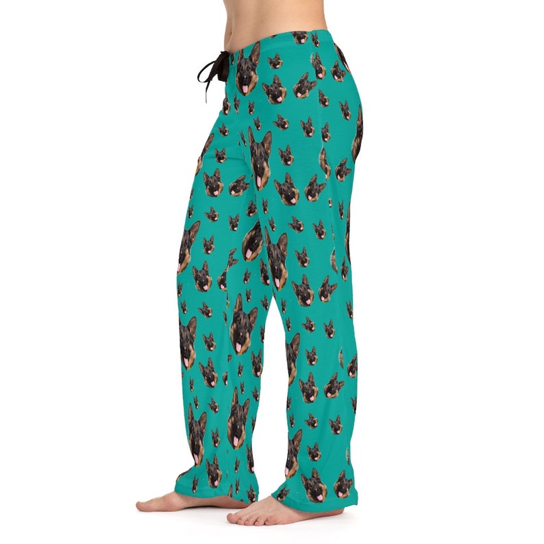 Custom pajama pants with pet face Dog face photo pajamas Personalized pajama pants Family matching pjs with your picture Pj's for women