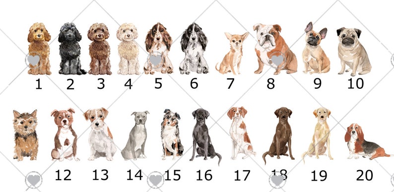 Personalised Dogs First Christmas Bauble, Puppy's 1st Xmas Tree Decoration, Multiple Breeds Available - Swipe to See