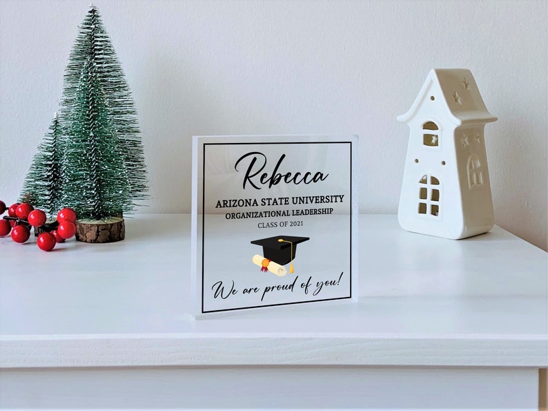 Custom Graduation Gift - Graduation Memory, Personalized Graduation Gift, Class of 2025, Custom Memorial Gift