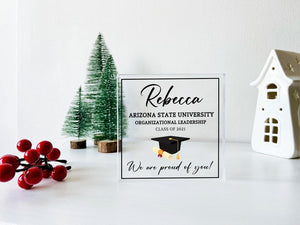 Custom Graduation Gift - Graduation Memory, Personalized Graduation Gift, Class of 2025, Custom Memorial Gift