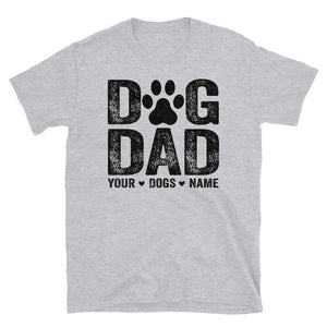 Dog Dad Shirt with Dog Names, Personalized Gift for Dog Dad, Custom Dog Dad Shirt with Pet Names, Dog Owner Shirt, Dog Lover Gift Father Day