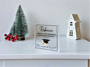 Custom Graduation Gift - Graduation Memory, Personalized Graduation Gift, Class of 2025, Custom Memorial Gift