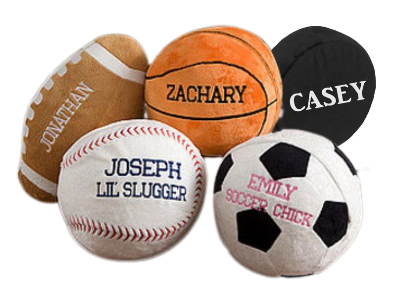 Personalized Sports Pillow - Custom Name Team Gift, Custom Number Player, Team Sport Gift, Coach Gift