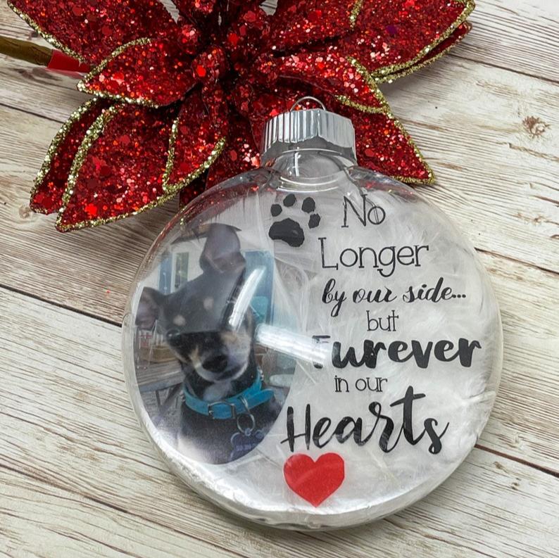 Personalized Pet Memorial Bauble | Pet Ornament | Pet Loss Gifts | Cat Loss | Dog Loss | Pet sympathy