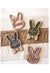Personalized Bunny Easter Basket Tag Custom Easter Place Card Name Easter Basket Name Charm Kid Easter Basket Child Gift