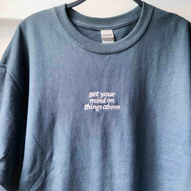 Custom embroidered sweatshirt crewneck, Personalized TShirt, customized logo