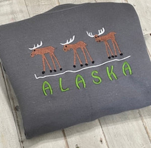 Alaska Embroidered Crewneck Sweatshirt (Moose) il_794xN.3781307023_80pq.jpg