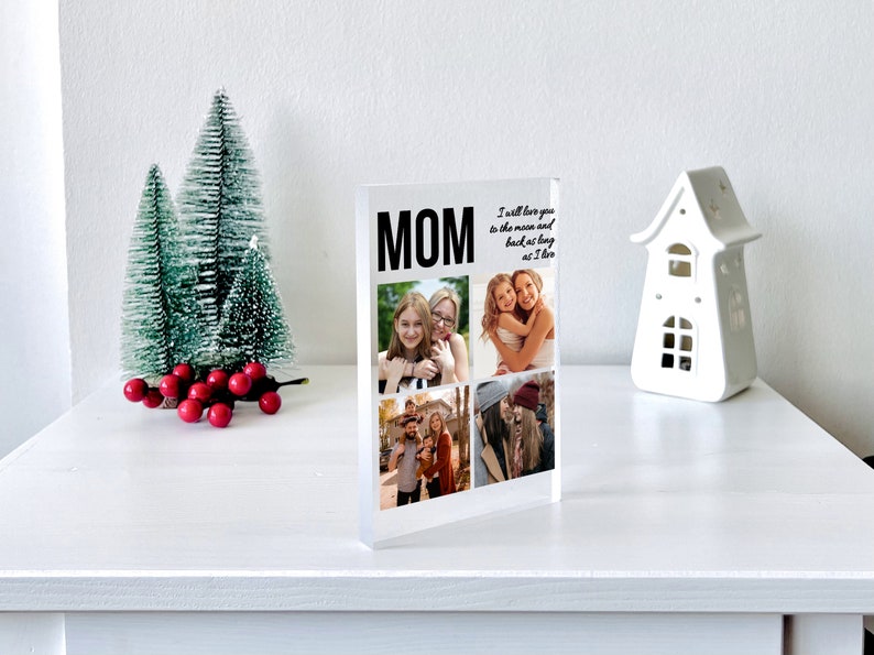 Custom Photo Gift for Mum - Mothers Day Gift , Mum Birthday Gift, Gift from Daughter, Personalized Mothers day gifts grandma gift