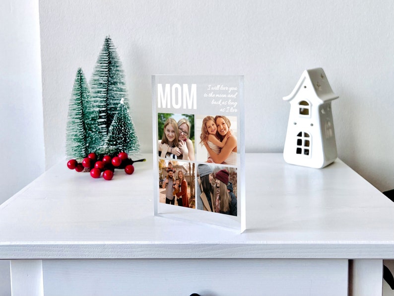 Custom Photo Gift for Mum - Mothers Day Gift , Mum Birthday Gift, Gift from Daughter, Personalized Mothers day gifts grandma gift