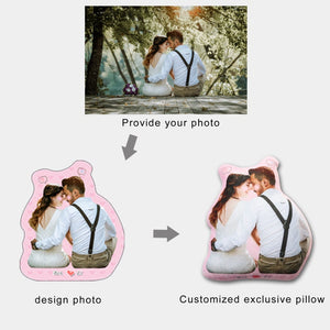 Personalized Photo DIY Humanoid Cushion Couple Toys Dolls Stuffed Boyfriend Face Pillow Doll Custom Father Mother Lifesize Picture Cushion