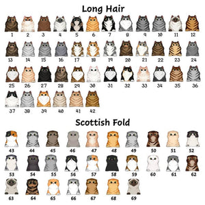 Personalized Coffee Mug For Cat Lover, Good Morning Cat Human Servant, Cat Owner Mug, Walking Fluffy Cats, Custom Mug For Pet Lover