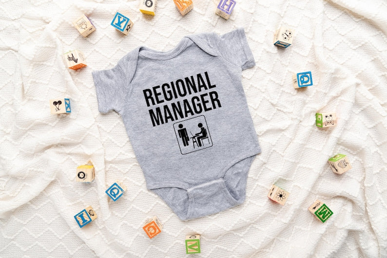 Matching Regional Manager Shirt, Assistant To The Regional Manager Shirt, The Office Shirt, 1st Matching Family Tee, First Fathers Day Gift, Gift For Father
