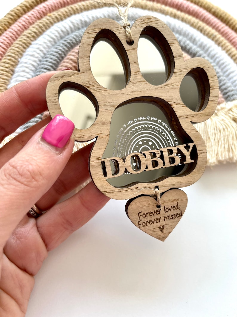 Dog Rainbow Bridge Sympathy Ornament Gift, Pet Loss Gift, Dog Loss, Pet Memorial Gift, Dog Lover Gift il_794xN.3844892330_si6j.jpg?v=1712541714