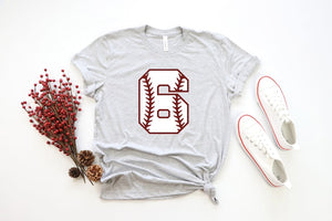 Baseball Numbers Shirt, Baseball Custom Birthday Shirt, Baseball Dad Shirt, Personalized Baseball Tees, Custom Baseball Shirts, Baseball Boy